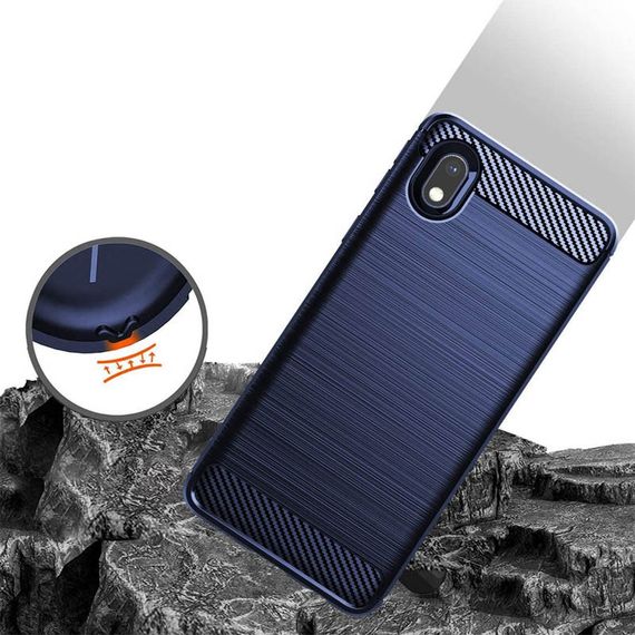 TPU чохол Slim Series для Samsung Galaxy M01 Core/A01 Core Синій | Зображення 4