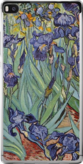 Чехол на Huawei Ascend P8 Винсент Ван Гог. Ирисы "161u-123-17620"