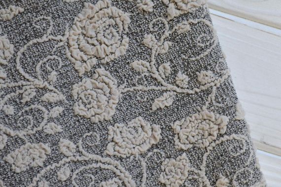 Жаккардовые чехлы на стулья Roza с юбкой Ванильные | Зображення 1