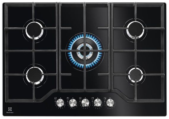 Варочная поверхность Electrolux газ на стекле KGG75362K