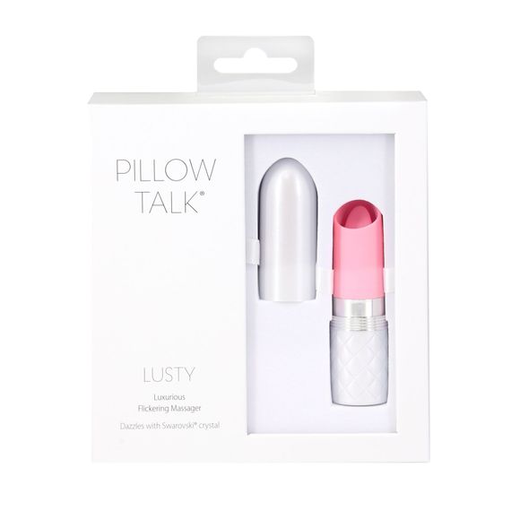 Вібратор Pillow Talk Lusty Luxurious Flickering Massager, Pink | Зображення 6