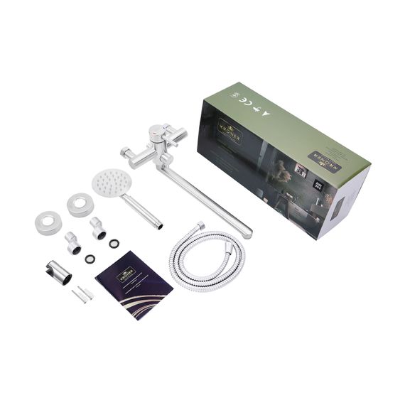 Змішувач для ванни Kroner KRM Edelstahl Klassisch - ESG070 (CV022997) | Зображення 2