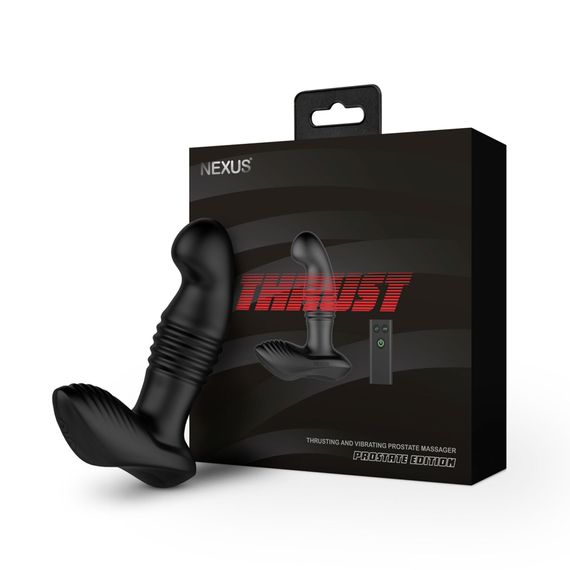 Массажер простаты Nexus Thrust Prostate Edition, вибрация и пульсация, пульт ДУ | Зображення 7
