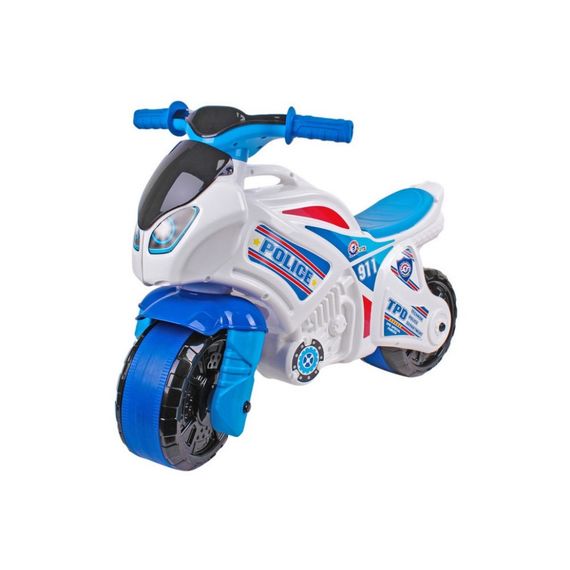 Каталка-беговел "Мотоцикл" Police 5125TXK(Blue) от 2 лет | Зображення 1