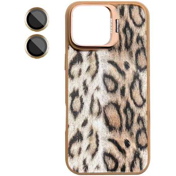 Чохол TPU+PC Wild Leopard with MagSafe and Lens для Apple iPhone 13 / 14 (6.1") Brown | Зображення 1