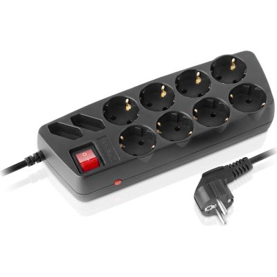 Сетевой фильтр питания REAL-EL REAL-EL RS-10 Protect, 3m, black (EL122300039) | Зображення 4