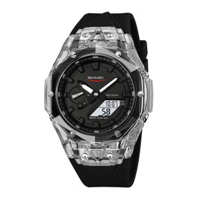 Спортивний наручний годинник Skmei 2411WTBK White-Black