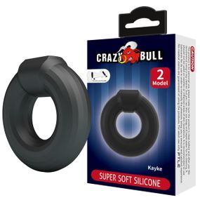 Ерекційне кільце Crazy Bull №2 - Kayke super soft silicone, BI-210360 Sex Aura