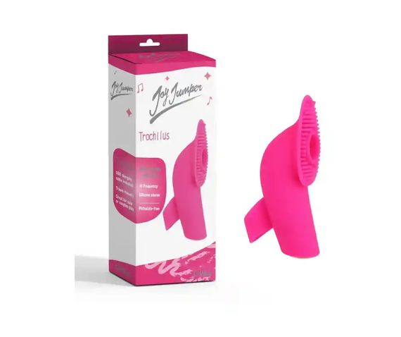 Клиторальный стимулятор с мини-язычком Chisa Joy Jumper Trochilus, розовый sexstyle | Зображення 3