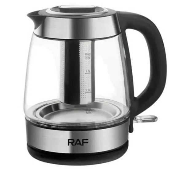 Электрочайник стеклянный 2л 2200Вт RAF 7922