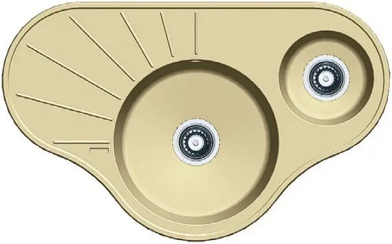 Кухонна мийка Fabiano Arc 94x58x15 Cream 8221.201.0278