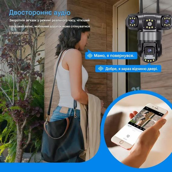 Камера на 3 лінзи з Wi-Fi V380-1 (46373-_1259) | Зображення 8