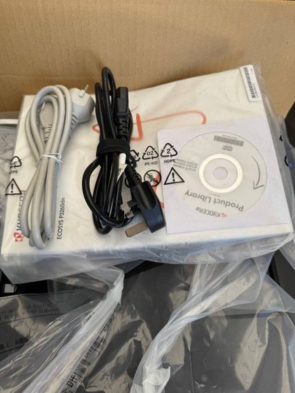Принтер Kyocera Ecosys P3260dn / Лазерная монохромная печать / 1200x1200 dpi / A4 / 60 стр/мин / USB, Ethernet / Дуплекс | Зображення 3