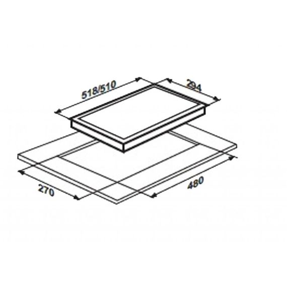 Варочная поверхность Liberty PG3121BS-CCI(457) | Зображення 1