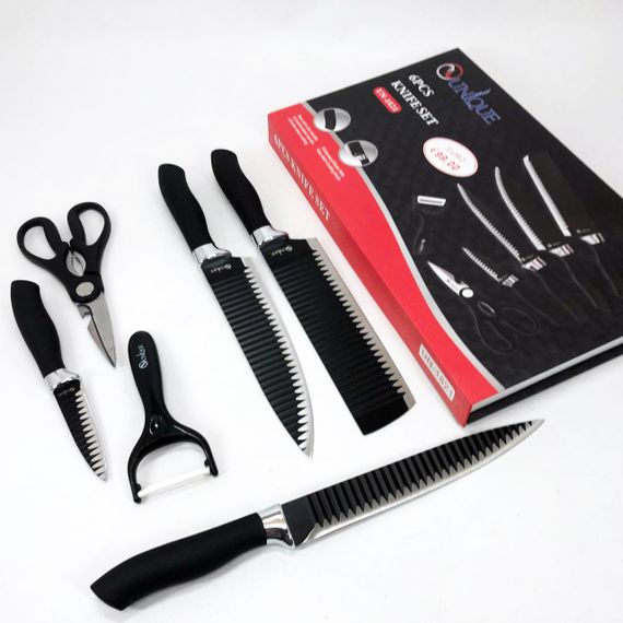 Набір кухонних ножів преміум UNIQUE, Набір ножів для кухарів Професійний кухонний HF-29 | Зображення 8