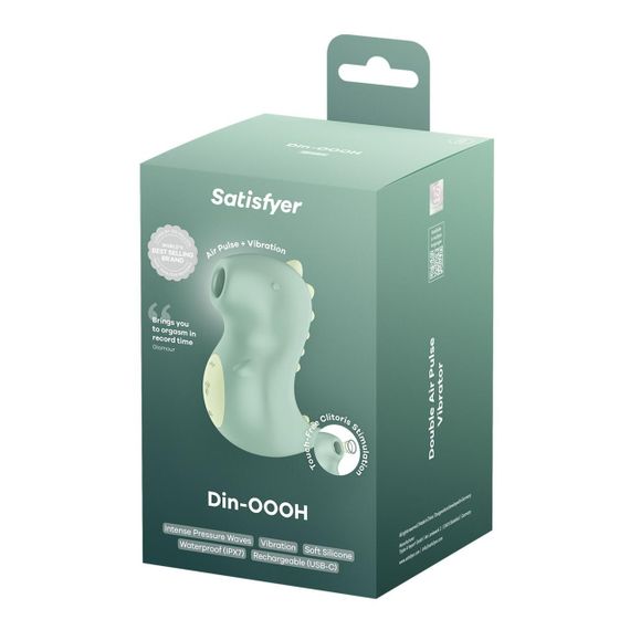 Вакуумний кліторальний стимулятор Satisfyer Din-OOH Sex Aura | Зображення 4