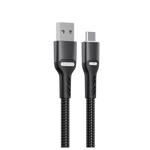 Кабель USB Type-C Havit HV-CB6217 3,0A 1м чорний | Зображення 3