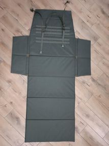 Мат килимок стрілецький тактичний військовий Олива 195*120 см з 6 секцій зложується з бічними вставками знімними