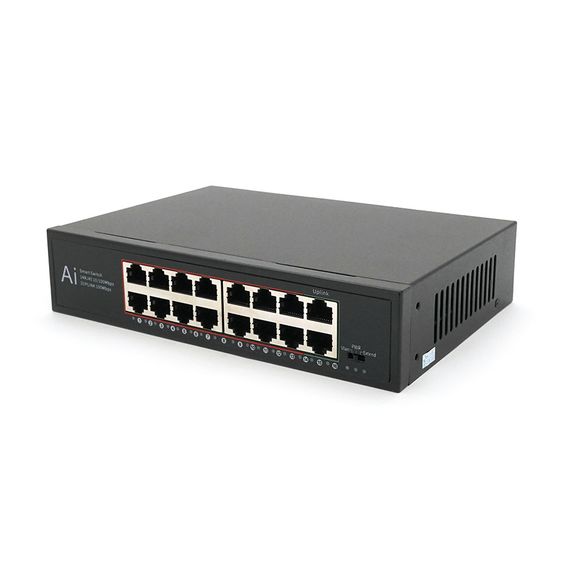 Комутатор Merlion MS1016 16 портів Ethernet 10/100 Мбіт/сек. метал AC220V