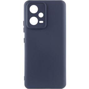 Чехол Silicone Cover Lakshmi Full Camera (A) для Xiaomi Poco X5 5G / Redmi Note 12 5G Синий / Midnight Blue