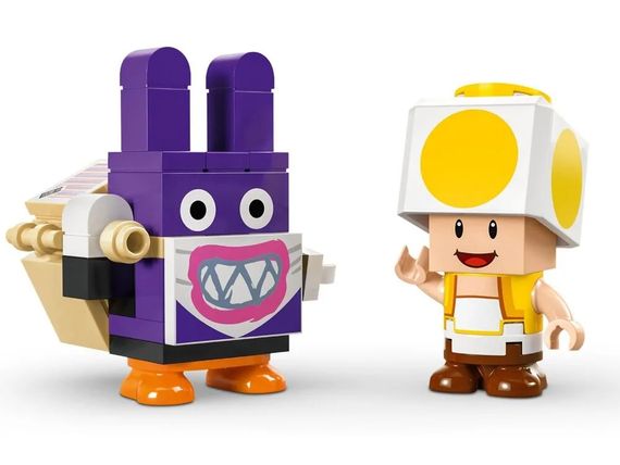 Конструктор LEGO  Super Mario Nabbit у крамниці Toad. Додатковий набір (71429) | Зображення 8
