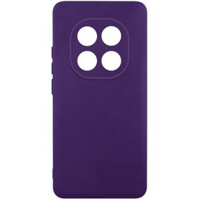Чохол TPU GETMAN Liquid Silk Full Camera для Xiaomi Redmi Note 14 Pro 4G Темно фіолетовий / Dark Purple