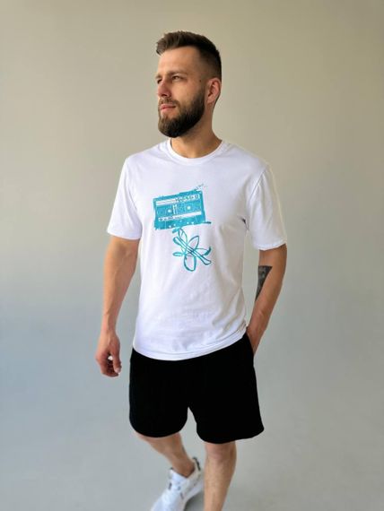 Футболка adidas біла | Зображення 4