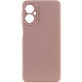 Чехол Silicone Cover Lakshmi Full Camera (A) для TECNO Spark 9 Pro (KH7n) Full camera, Рожевий/Pink Sand