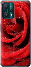 Чехол на Realme 9 Pro Красная роза "529u-2595-17620"