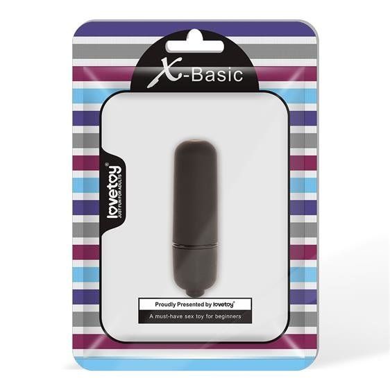 Вібропуля - X-Basic Bullet Mini 10 Speeds Black | Зображення 1