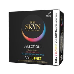 Презервативы Unimil Skyn ​​Feel Everything Selection+ 35 шт