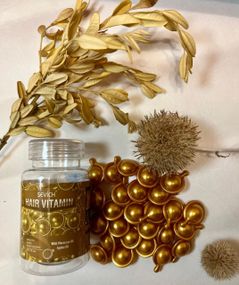 Вітамінні капсули для відновлення волосся Sevich Золотий