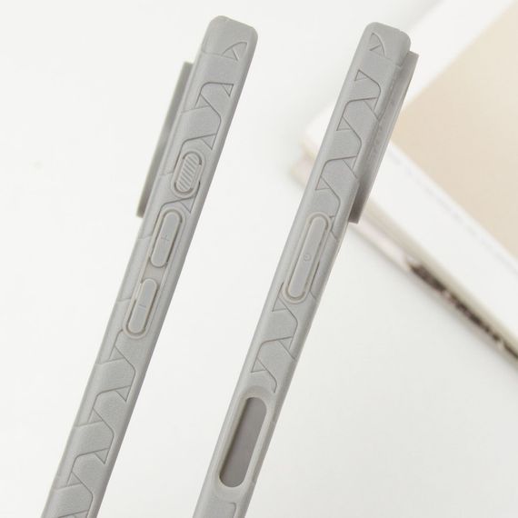 Чохол TPU Weaving для Apple iPhone 16 (6.1") Grey | Зображення 3