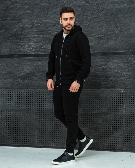 Костюм петля премиум чёрный S XL, Мужской | Зображення 3