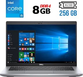 Ультрабук Б-клас Dell Latitude 5420 / 14" (1920x1080) IPS / Intel Core i5-1145G7 (4 (8) ядра по 2.6 - 4.4 GHz) / 8 GB DDR4 / 256 GB SSD / Intel Iris Xe Graphics / WebCam / HDMI / Windows 10 б/в