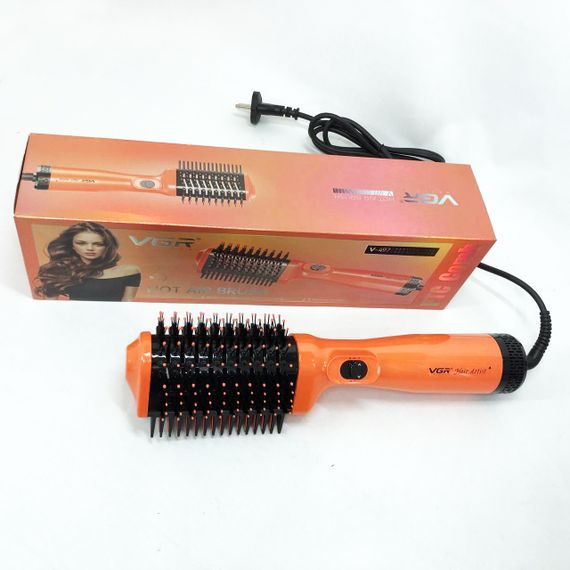Фен стайлер для укладання та завивки волосся VGR V-497. Колір: оранжевий | Зображення 7