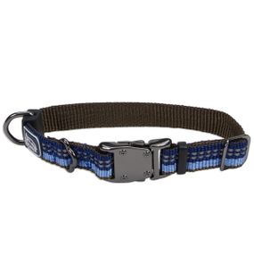 Ошейник светоотражающий для собак Coastal K9 Explorer Collar, 20-30 см, синий