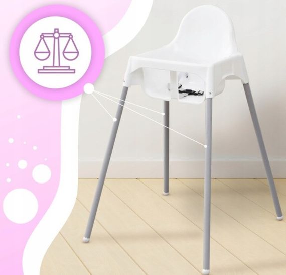Стульчик для кормления детей SPOKO SP-601 белый 42401098 | Зображення 2