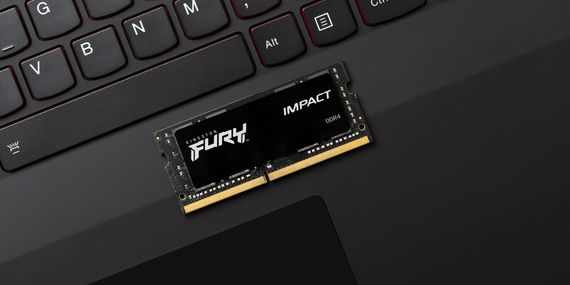 Модуль пам'яті для ноутбука SoDIMM DDR4 32GB (2x16GB) 3200 MHz Impact Kingston Fury (ex.HyperX) (KF432S20IBK2/32) (KF432S20IBK2/32) | Зображення 3