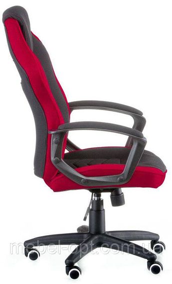 Геймерське крісло Riko black/red, колір чорно-червоне, оббивка-тканина | Зображення 8