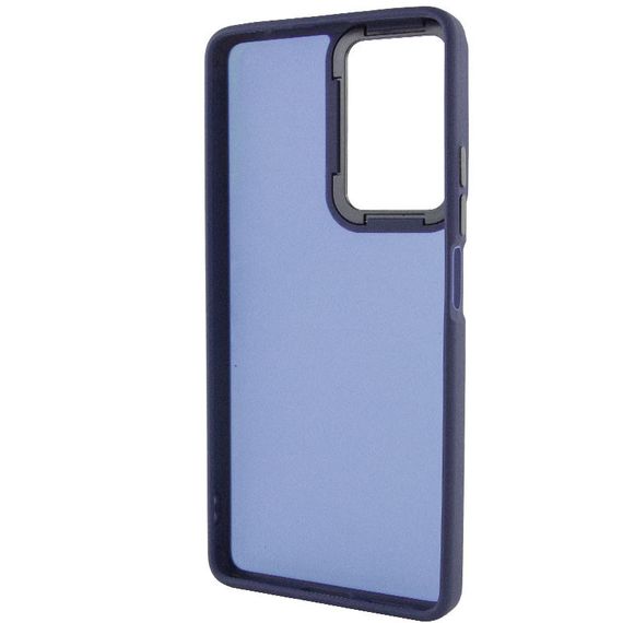 Чехол TPU+PC Lyon Frosted для Realme C55 Navy Blue | Зображення 2