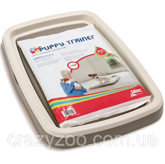 Туалет для собак Savic Puppy Trainer с пеленками 48х35х4 см 3240