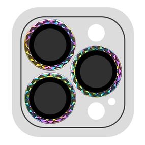 Захисне скло Metal Shine на камеру (в упак.) для Apple iPhone 15 Pro (6.1") / 15 Pro Max (6.7")