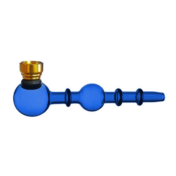 Скляна Труба Вапорайзер "Oil pipe Bamboo Blue" | Зображення 3