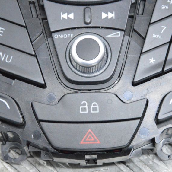 Панель магнітоли Ford Fiesta VII 2008-2017 Панель магнітоли центральний Форд Фієста 7 AV1T18K811DC | Зображення 3