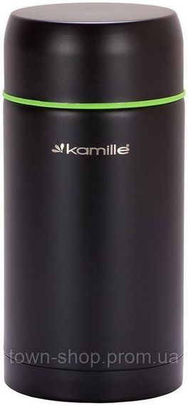 Термос пищевой Kamille Merikano 1000мл из нержавеющей стали KM-2093