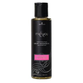 Масажна олія Sensuva — Me&You Pink Grapefruit & Vanilla Bean (125 мл) з феромонами