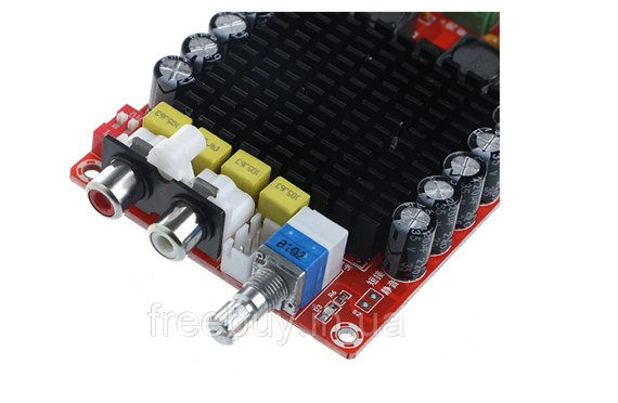 Аудио усилитель мощности D-класса XH-M510, TDA7498, 2*100W Стерео | Зображення 2