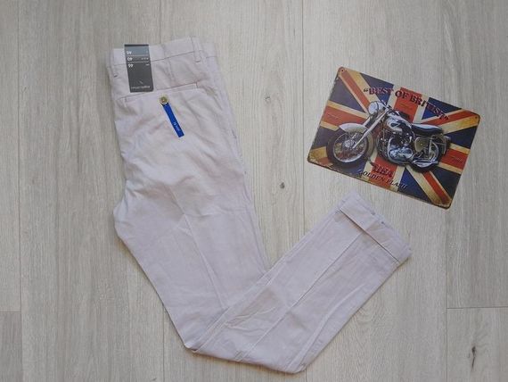 Чоловічі ділові штани звуженого крою брюки slim fit | Зображення 3