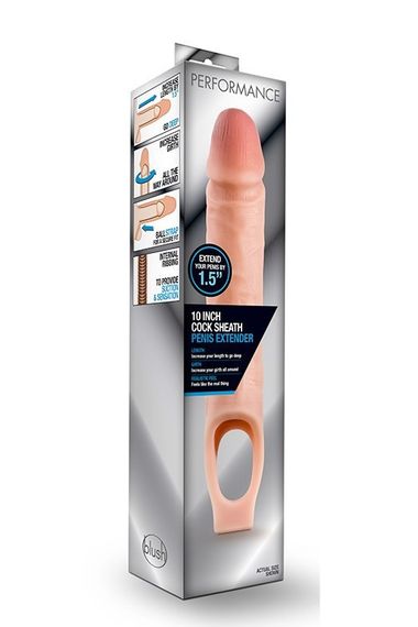 Насадка на пеніс PERFORMANCE COCK SHEATH EXTENDER Sex Aura | Зображення 3